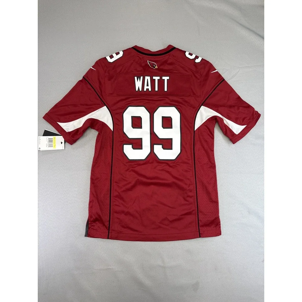 Nike NFL JJ Watt Arizona Cardinals Jersey Mens S Red Polyester Regular Fit